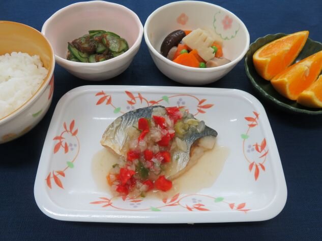 A食：さばの和風あんかけ