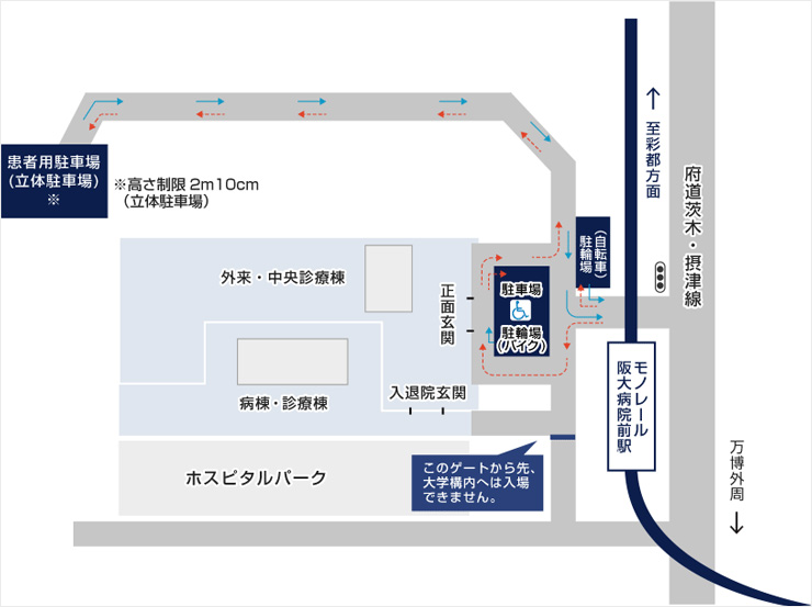 駐車場のご案内